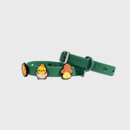 Customizable Dog Collar With 3 Charms