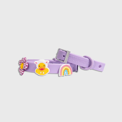 Customizable Dog Collar With 3 Charms