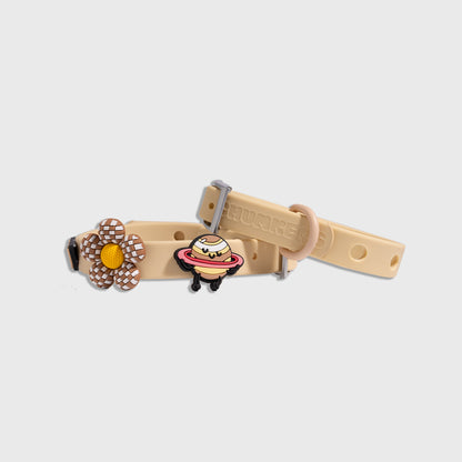 Customizable Dog Collar With 3 Charms