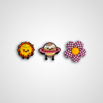 3 Custom Charms Set