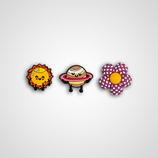 3 Custom Charms Set