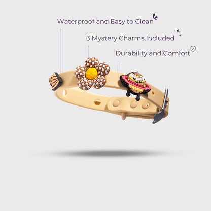 Customizable Dog Collar with 3 Mystery Charms