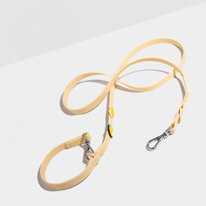 Customizable Dog Lead with 2 Charms – Double-Ended